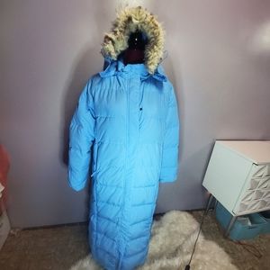 L.L. bean long ultrawarm puffer down coat